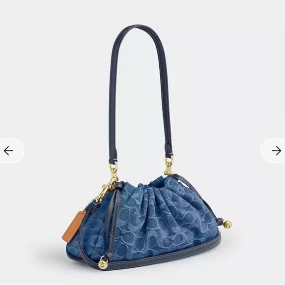 🩵 COACH Faye Denim Shoulder Bag 🩵 - Picture 4 of 8
